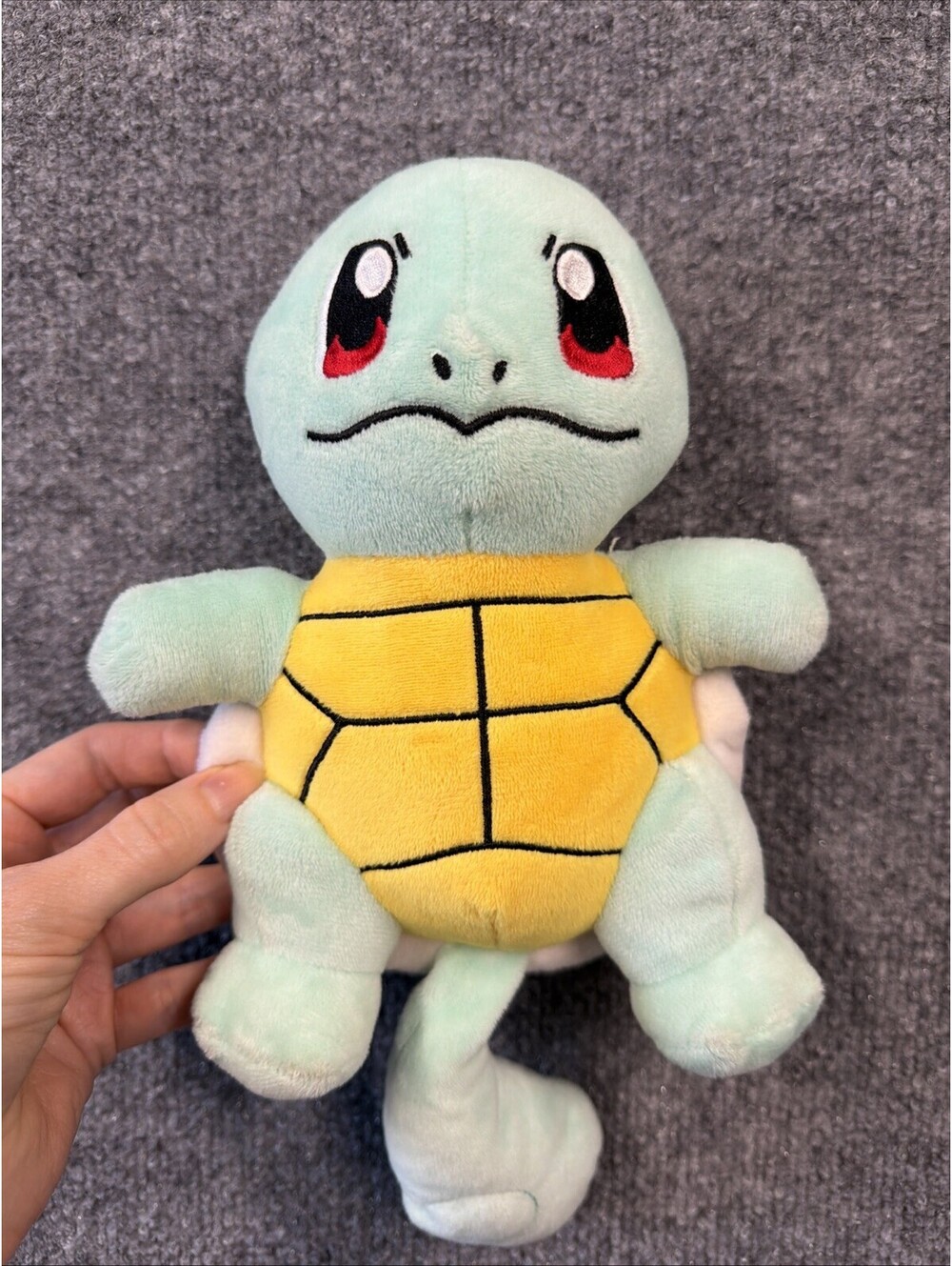 Pokemon Squirtle Original  Plush 8” Stuffed Animal 2014